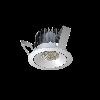 Oprawa INTO R100 LED p/t ED DALI 1250lm/830 28° biały srebrny 14 W