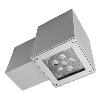 Oprawa CARO 1 LED ED 8W zielony IP65 10 szary 8 W