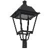 Oprawa LUCERA LED ED D4i 10150lm/740 IP66 O6 czarny II kl 76 W