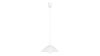 3905 Lampa wisząca Alabastro D30 E27/1x60W biała 230V, 50Hz