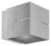 7019 Kinkiet Kaunas G9 1xMAX 10W brushed aluminium IP20 cube shape