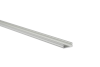 Profil LED Natynkowy D (płytki), długość 202cm, aluminiowy, srebrny anodowany