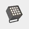 Spotlight IP66 Cube 16 LEDS LED 57 LED warm-white 3000K ON-OFF Urban grey 4969lm AN14-53W8S1OUZ5