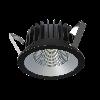 Oprawa INTO R160 LED p/t ED 3400lm/830 22° czarny srebrny IP20/54 30 W