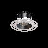 Oprawa INTO R100 LED TRIMLESS p/t ED 1850lm/840 55° biały czarny 21 W