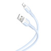 GSM117359 XO kabel NB212 USB - Lightning 1,0 m 2,1A niebieski