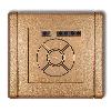 FLEXI Elektroniczny sterownik roletowy (przycisk centralny/dodatkowy) złoty metalik