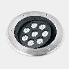 Recessed uplighting IP66-IP67 Gea Power LED Pro Ø300mm Efficiency LED 18 LED warm-white 2700K ON-OFF AISI 316 stainless steel 1992lm AZ19-17V8S1OUCA