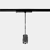 Pendant Iris Track Glass 15º 19.8 LED warm-white 3000K CRI 90 ON-OFF Black/Black/Black IP20 1712lm AV25-18W9Y1OSL7