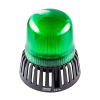 Wielofunkcyjna lampa zielona fi 120 z buzerem, 12-24V AC/DC