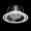 Oprawa INTO R160 LED TRIMLESS p/t ED 2750lm/840 22° czarny czarny 27 W