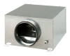 wentylator kanałowy odśrodkowy w obudowie izolowanej ze stali ocynkowanej fi 100 mm, 278 m3/h, 230 V, silnik EC
