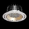 Oprawa INTO R160 LED TRIMLESS p/t ED 2750lm/840 22° czarny złoty 27 W