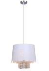 ITALUX lampa wisząca Geri E27 60W 220V-240V IP20 kolor - biały