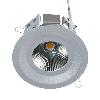 AMI LED SLM, L09, wpust stropowy, 1280lm/14D/927/TD, srebrny aluminiowy (mat struktura) RAL 9006