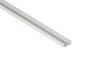Profil LED Natynkowy D (płytki), długość 100cm, aluminiowy, biały lakierowany