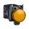 Harmony XB4 Lampka sygnalizacyjna pomarańczowa żarówka 220/240V metalowy typowa