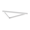 Geometric Triangle LED Mini 970mm 65W 8570lm 830 OPAL Szary