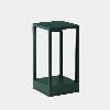 Bollard Chillout IP66 Rack Bollard Fixed 150x150x300mm LED 14.9 SW 2700-3200-4000K CASAMBI Fir green 760lm 55-E058-E3-XB