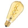 Lampa LED Vintage 1906 CL Edison Filament szkło przezroczyste GOLD 25 non-dim 5W 820 E27