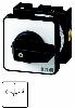 T0-3-8451/EZ Przełącznik zasilania, Styki: 6, 20 A, tabliczka: 0-1-2, 60 °, bez samopowrotu, montaż natablicowy 22,3 mm, pokrętło czarne bez możliwości blokady