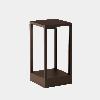 Bollard Chillout IP66 Rack Bollard Fixed 150x150x300mm LED 14.9 SW 2700-3200-4000K DALI-2 Brown 760lm 55-E059-J6-DU