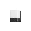 Wall fixture IP44 OPALO LED 9.4 LED warm-white 3000K ON-OFF Black 975 PX-0372-NEG