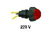 Lampka KLP-20 czerwona 250V, AC/DC, 20/CZ – 250V