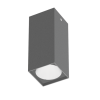 Cubic NT LED 140mm 50° 14W 1600lm 830 RF Antracyt STD