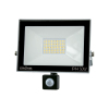 Naświetlacz SMD LED z czujnikiem ruchu KROMA LED S 100W GREY 6500K