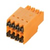 B2CF 3.50/10/180 SN BK BX LRP Złącze kablowe do płytek drukowanych, nr.katalogowy 2428890000