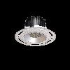 Oprawa INTO R100 LED TRIMLESS p/t ED 1800lm/830 18° biały srebrny 21 W
