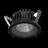 Oprawa INTO R160 LED p/t ED 3600lm/840 22° czarny czarny IP20/54 30 W