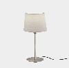 Table lamp Metrica E27 60 Satin nickel. Shade not included. 10-4759-81-82