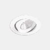 Downlight Play Flat Round Adjustable Emergency 14.3 LED warm-white 2700K CRI 90 34.1º DALI-2/PUSH Satin aluminium IP54 960lm AG12-13V9M2D3AF