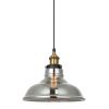 ITALUX lampa wisząca Hubert E27 40W 220-240V IP20 kolor - czarny, złoty
