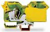 2-przewodowa złączka PE 25 mm², żółto-zielona 285-607/999-950