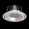 Oprawa INTO R160 LED TRIMLESS p/t ED 3350lm/830 22° biały srebrny 35 W