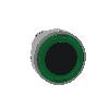 Harmony XB4 Główka przycisku z samopowrotem, z podświetlanym pierścieniem, zielona metalowa