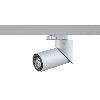 TOLEDO B3T projektor track max. 1x50W, GU10, 230V, srebrny aluminiowy (mat struktura) RAL 9006