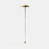 Floor lamp Noway Single Screen Counterweight LED 18 LED warm-white 3000K ON-OFF Matte gold 791lm 00-7980-dn-dn