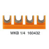 WKB 1/4 Złączka szynowa poprzeczna / mostek, nr.katalogowy 1604320000