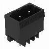 Wtyk THR Pin lutowniczy 1,0 x 1,0 mm konstrukcja prosta, czarny 231-333/001-000/105-604
