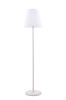 Azzardo lampa stojąca zewnętrzna Havana E27 biała 150cm IP44 AZ4663