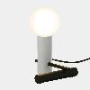 Table lamp Nude Tiny E27 15 Stone grey 10-8516-05-EM