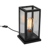 ITALUX lampa biurkowa Laverno E27 60W 220V IP20 kolor - czarny mat