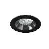 Downlight IP66 Dako Fixed ø175mm LED 20 LED warm-white 3000K ON-OFF Black 1821lm 15-E036-05-CL