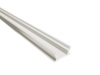 Profil LED Podtynkowy TE, długość 100cm, aluminiowy, srebrny anodowany