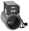 nagrzewnica elektryczna kanałowa wtórna fi 250 mm, 3,0 kW, 1-fazowa do central z automatyką A21