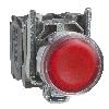 Harmony XB4 Przycisk płaski czerwony z żarówką 250V